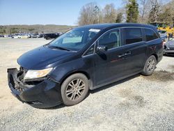 Salvage cars for sale at Concord, NC auction: 2012 Honda Odyssey EXL