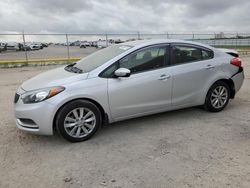 Salvage cars for sale from Copart Houston, TX: 2015 KIA Forte LX