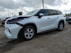 Vehiculos salvage en venta de Copart Miami, FL: 2022 Toyota Highlander L