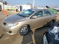 Vehiculos salvage en venta de Copart Pekin, IL: 2010 Toyota Corolla Base