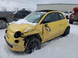 Salvage cars for sale from Copart Rocky View County, AB: 2012 Fiat 500 Lounge