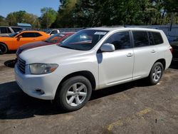 Toyota salvage cars for sale: 2010 Toyota Highlander SE