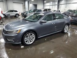 Volkswagen Passat sel Premium Vehiculos salvage en venta: 2017 Volkswagen Passat SEL Premium