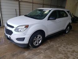 Salvage cars for sale at China Grove, NC auction: 2017 Chevrolet Equinox LS