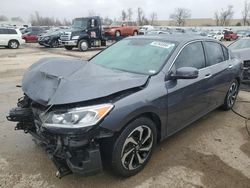 Salvage cars for sale from Copart Bridgeton, MO: 2016 Honda Accord EXL