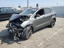 Salvage cars for sale at Van Nuys, CA auction: 2017 Ford Escape Titanium
