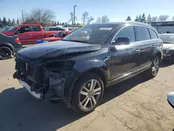 Salvage cars for sale from Copart Woodburn, OR: 2015 Audi Q7 Premium Plus
