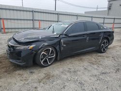 Salvage cars for sale at Jacksonville, FL auction: 2022 Honda Accord Sport