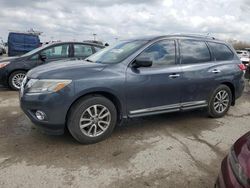 Salvage cars for sale at Indianapolis, IN auction: 2014 Nissan Pathfinder S