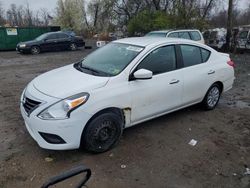 Salvage cars for sale from Copart Baltimore, MD: 2015 Nissan Versa S