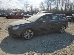 Salvage cars for sale from Copart Waldorf, MD: 2014 Chevrolet Cruze LTZ