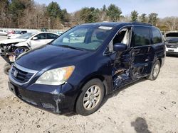 Salvage cars for sale at Mendon, MA auction: 2008 Honda Odyssey EXL