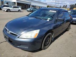 Salvage cars for sale at New Britain, CT auction: 2007 Honda Accord EX