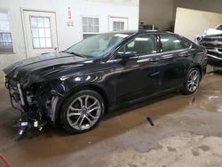 Salvage cars for sale at Davison, MI auction: 2017 Ford Fusion SE