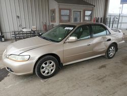 Honda Accord EX Vehiculos salvage en venta: 2002 Honda Accord EX