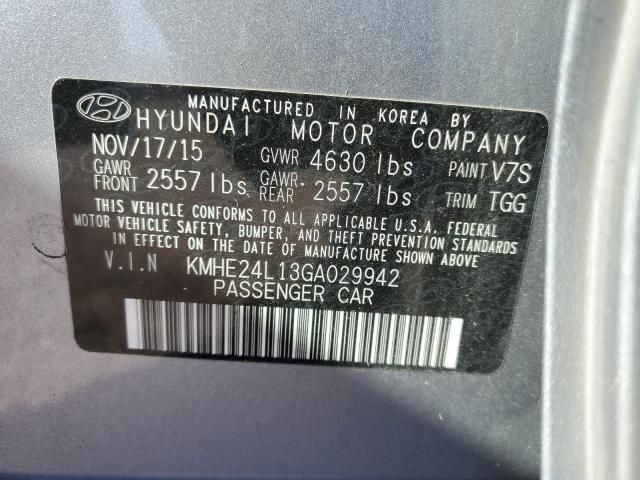 2016 Hyundai Sonata Hybrid