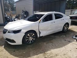 Salvage cars for sale at Seaford, DE auction: 2016 Acura TLX