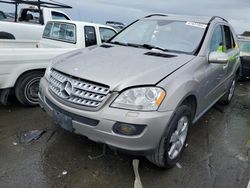 Salvage cars for sale at Martinez, CA auction: 2008 Mercedes-Benz ML 350