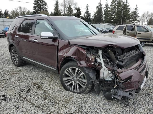 2018 Ford Explorer Platinum