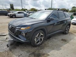 Salvage cars for sale at Miami, FL auction: 2023 Hyundai Tucson SEL