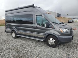 Salvage trucks for sale at Mentone, CA auction: 2017 Ford Transit T-350 HD