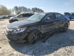 Salvage cars for sale at Loganville, GA auction: 2017 Honda Accord Sport