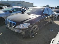 Salvage cars for sale at Martinez, CA auction: 2008 Mercedes-Benz S 550