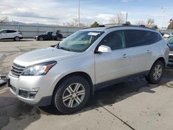 Carros salvage a la venta en subasta: 2015 Chevrolet Traverse LT