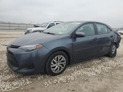 Salvage cars for sale at Kansas City, KS auction: 2017 Toyota Corolla L