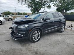 Salvage cars for sale at Orlando, FL auction: 2019 Lincoln MKC Select