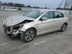 Salvage cars for sale at Dunn, NC auction: 2014 Honda Accord LX
