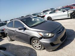 Salvage cars for sale at Homestead, FL auction: 2014 Hyundai Accent GLS