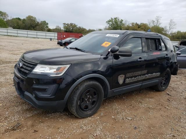 2018 Ford Explorer Police Interceptor