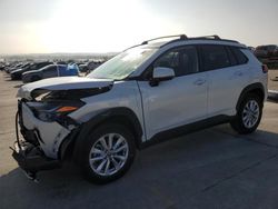 Toyota Corolla Cross le Vehiculos salvage en venta: 2022 Toyota Corolla Cross LE