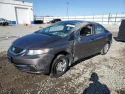 Honda Civic lx salvage cars for sale: 2013 Honda Civic LX