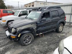 Salvage cars for sale at Albany, NY auction: 2003 Jeep Liberty Renegade
