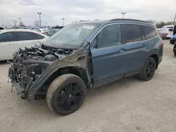 Salvage cars for sale at Indianapolis, IN auction: 2021 Honda Pilot SE