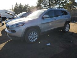 Buy Salvage Cars For Sale now at auction: 2018 Jeep Cherokee Latitude Plus