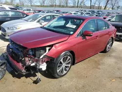 Salvage cars for sale at Bridgeton, MO auction: 2018 Subaru Legacy 3.6R Limited