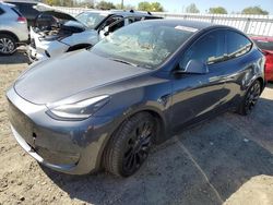 Vehiculos salvage en venta de Copart Sacramento, CA: 2022 Tesla Model Y