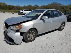 Salvage cars for sale from Copart Cartersville, GA: 2010 Hyundai Elantra Blue