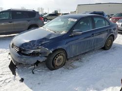 Volkswagen salvage cars for sale: 2011 Volkswagen Jetta TDI