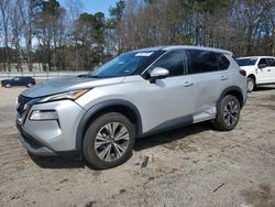 Salvage cars for sale at Austell, GA auction: 2021 Nissan Rogue SV