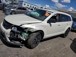 Salvage cars for sale at Albuquerque, NM auction: 2018 Dodge Journey SXT