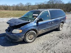 Chrysler salvage cars for sale: 2002 Chrysler Town & Country EX