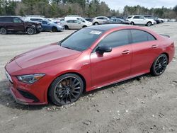 Salvage cars for sale at Mendon, MA auction: 2022 Mercedes-Benz CLA AMG 35 4matic