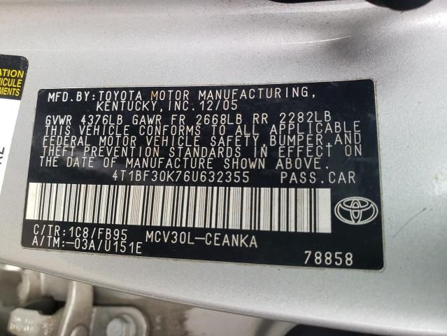 2006 Toyota Camry LE