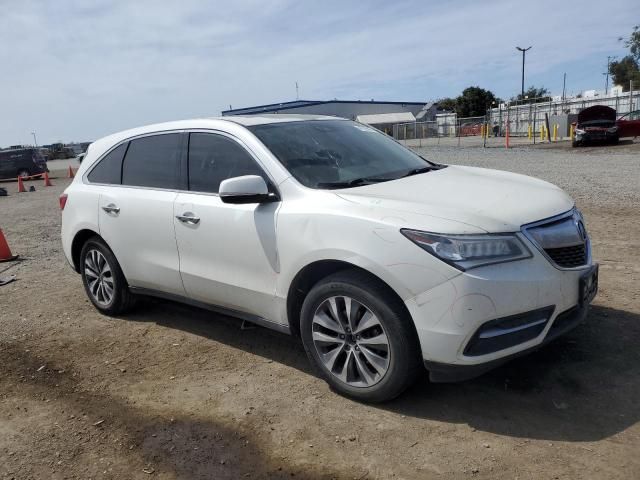 2016 Acura MDX Technology