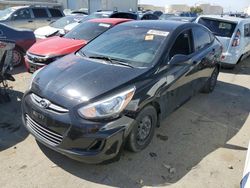 Salvage cars for sale at Martinez, CA auction: 2015 Hyundai Accent GLS