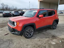 Salvage cars for sale from Copart Fort Wayne, IN: 2015 Jeep Renegade Latitude